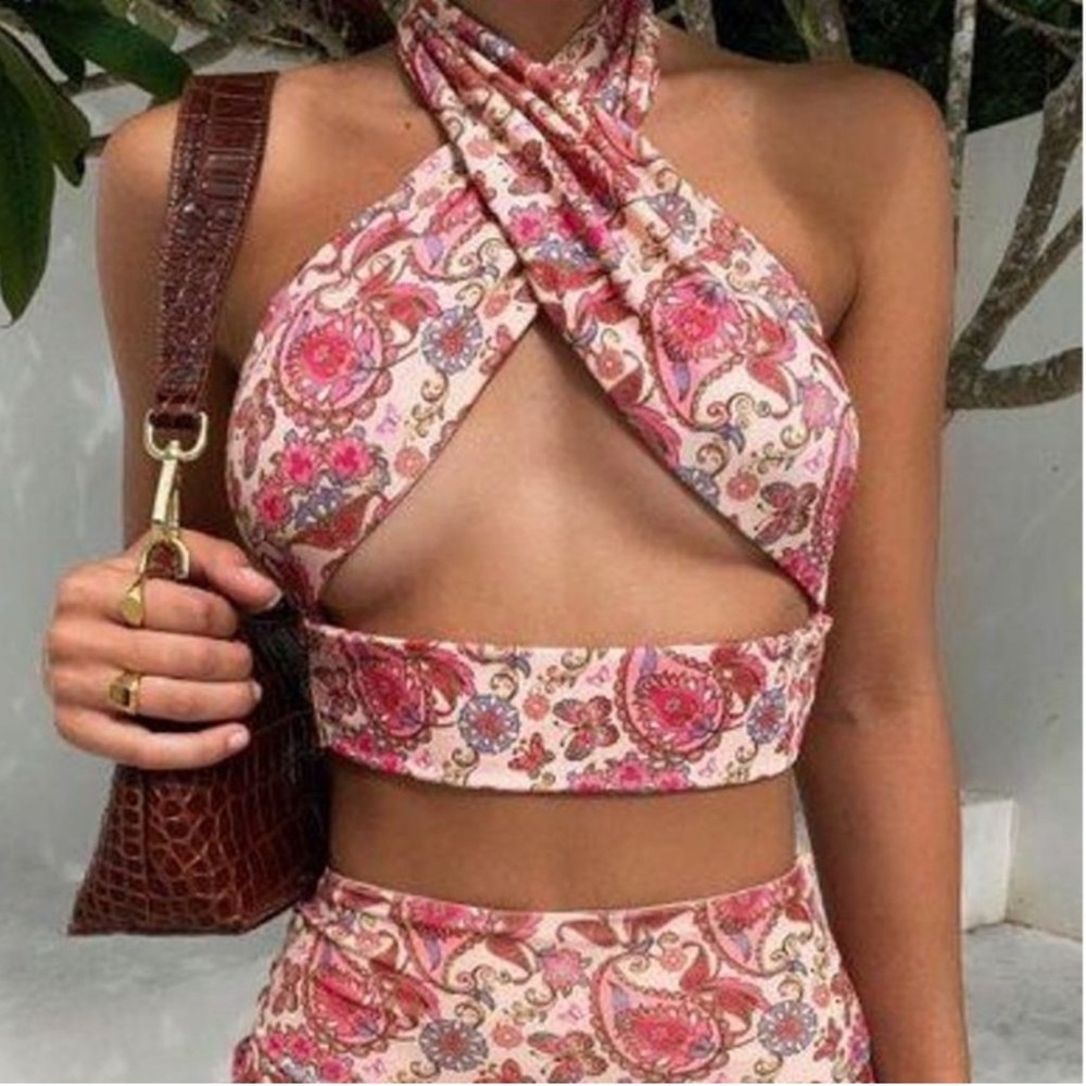 Tiger Mist Paisley Archie Top